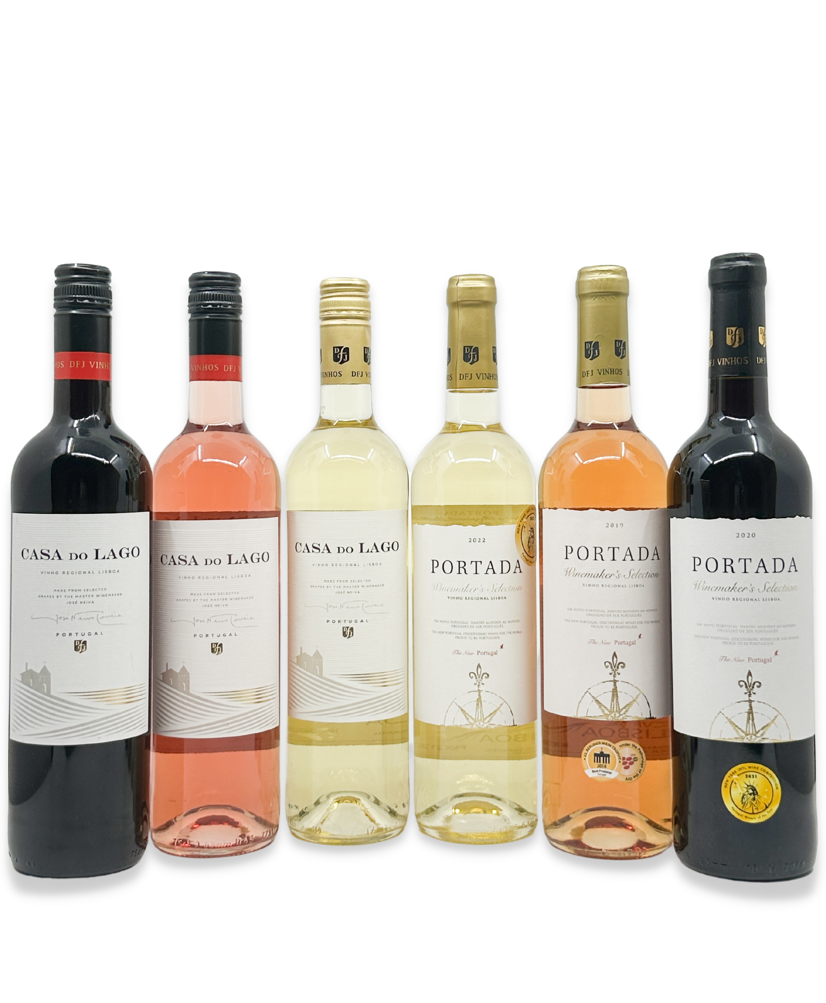 Portugalský degustačný vínny set 2 - Casa Portada 12,0%-12,5% 4.5l